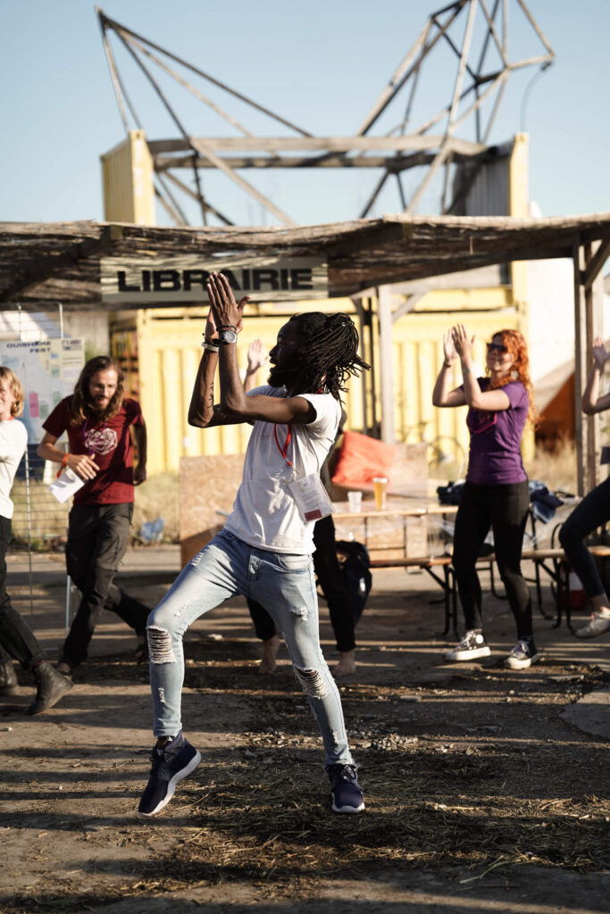 Cours d'afro collectif