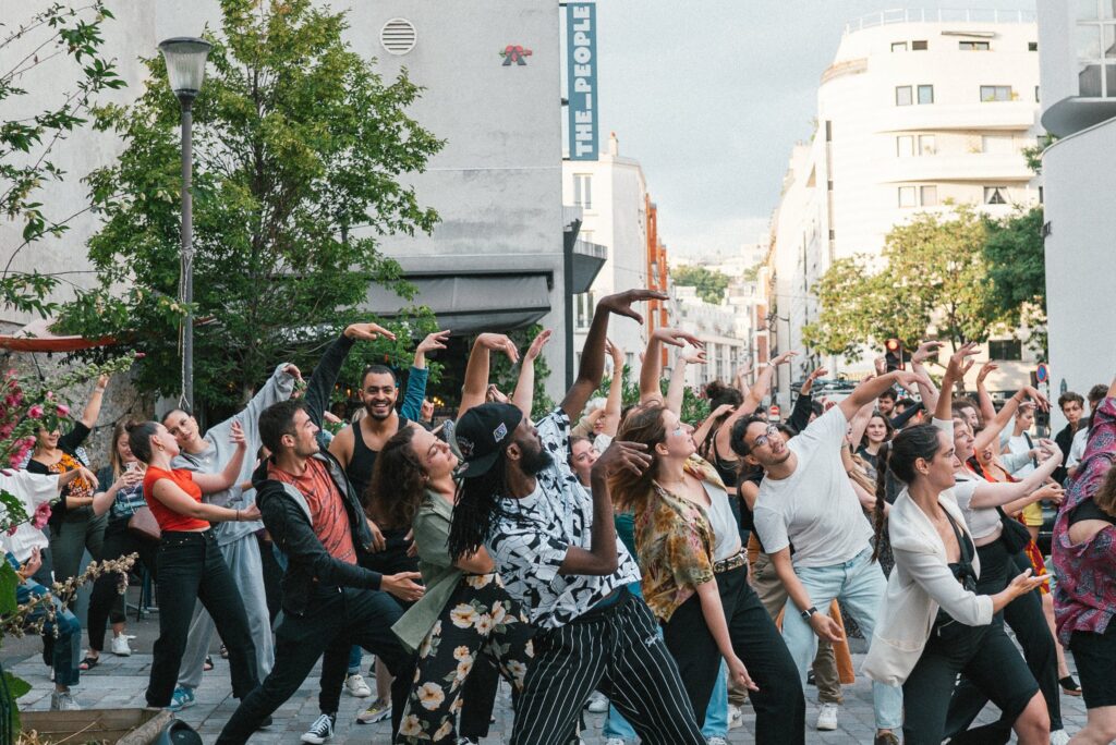 Fête de fin d'année du studio de danse de Belleville