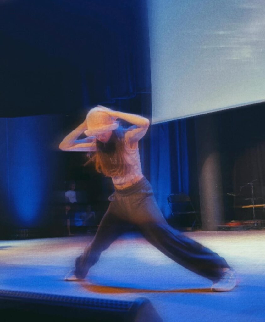 une danseuse de House Dance